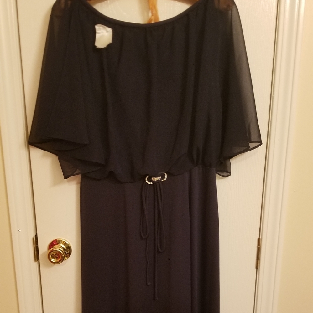 Full-length, women's gown.